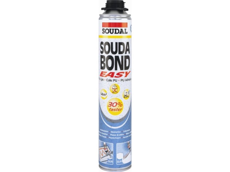წებო-ქაფი Soudal Soudabond Easy Gun 750 მლ