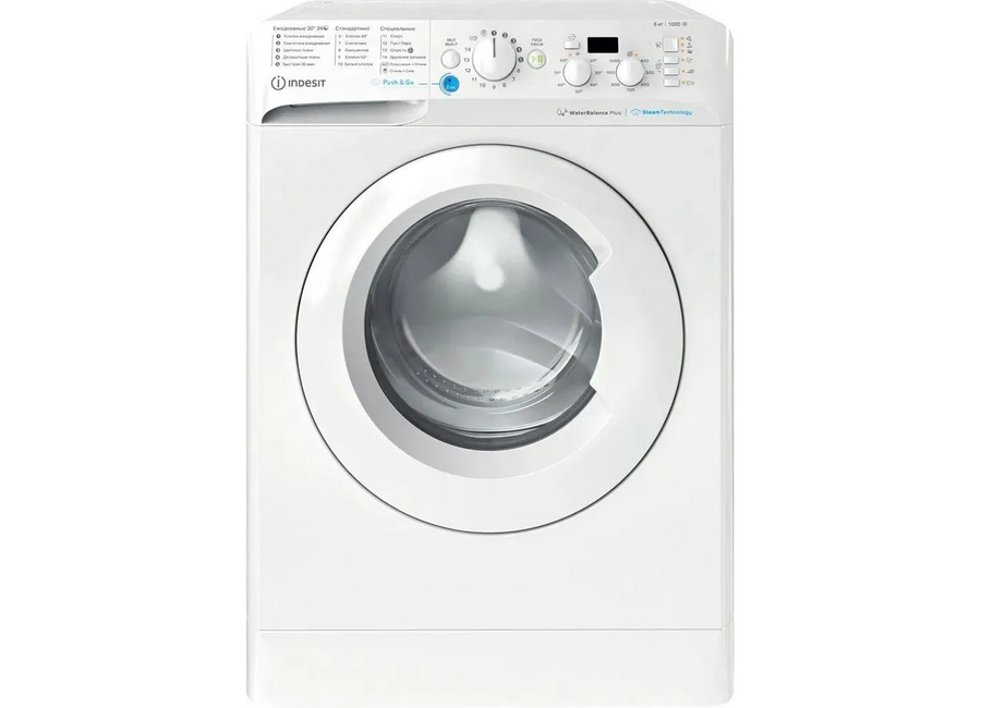 სარეცხი მანქანა Indesit BWSD 61051 WWV