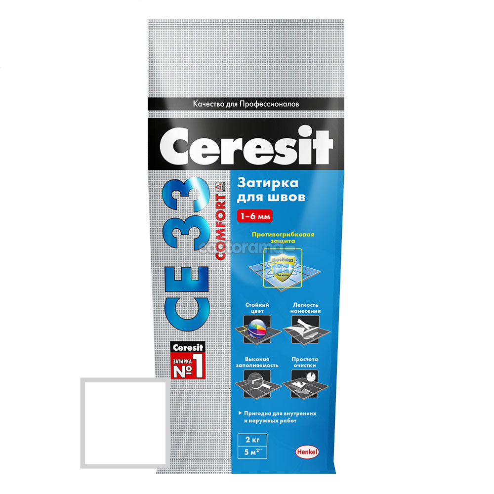 ფუგა CE-33 1კგ (თეთრი) CERESIT | ab088567