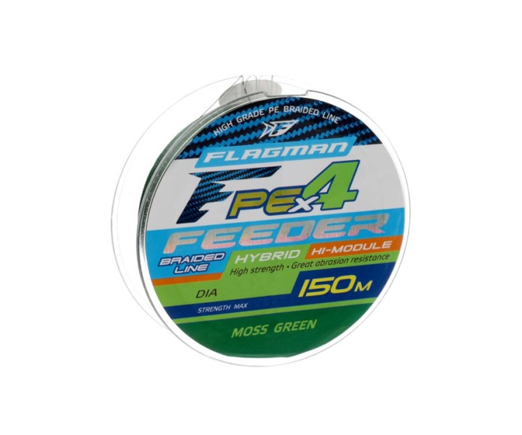 ზონარი Flagman PE Hybrid F4 Feeder 150 მ MossGreen 0,10 მმ