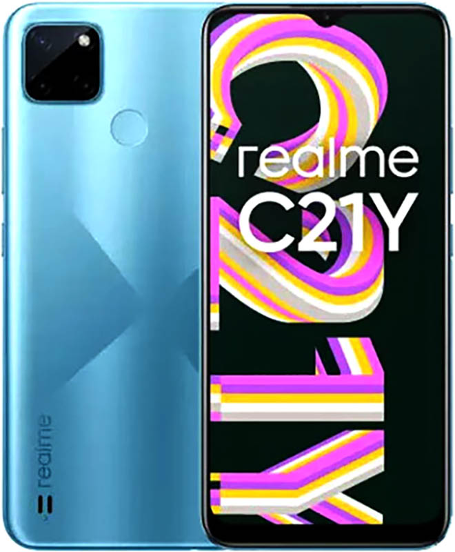 Realme C21Y Dual Sim 4GB RAM 64GB LTE Global Version Blue